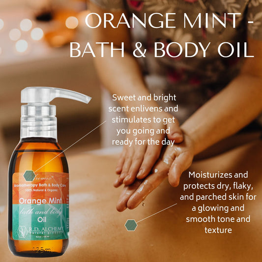 Orange Mint - Bath & Body Oil