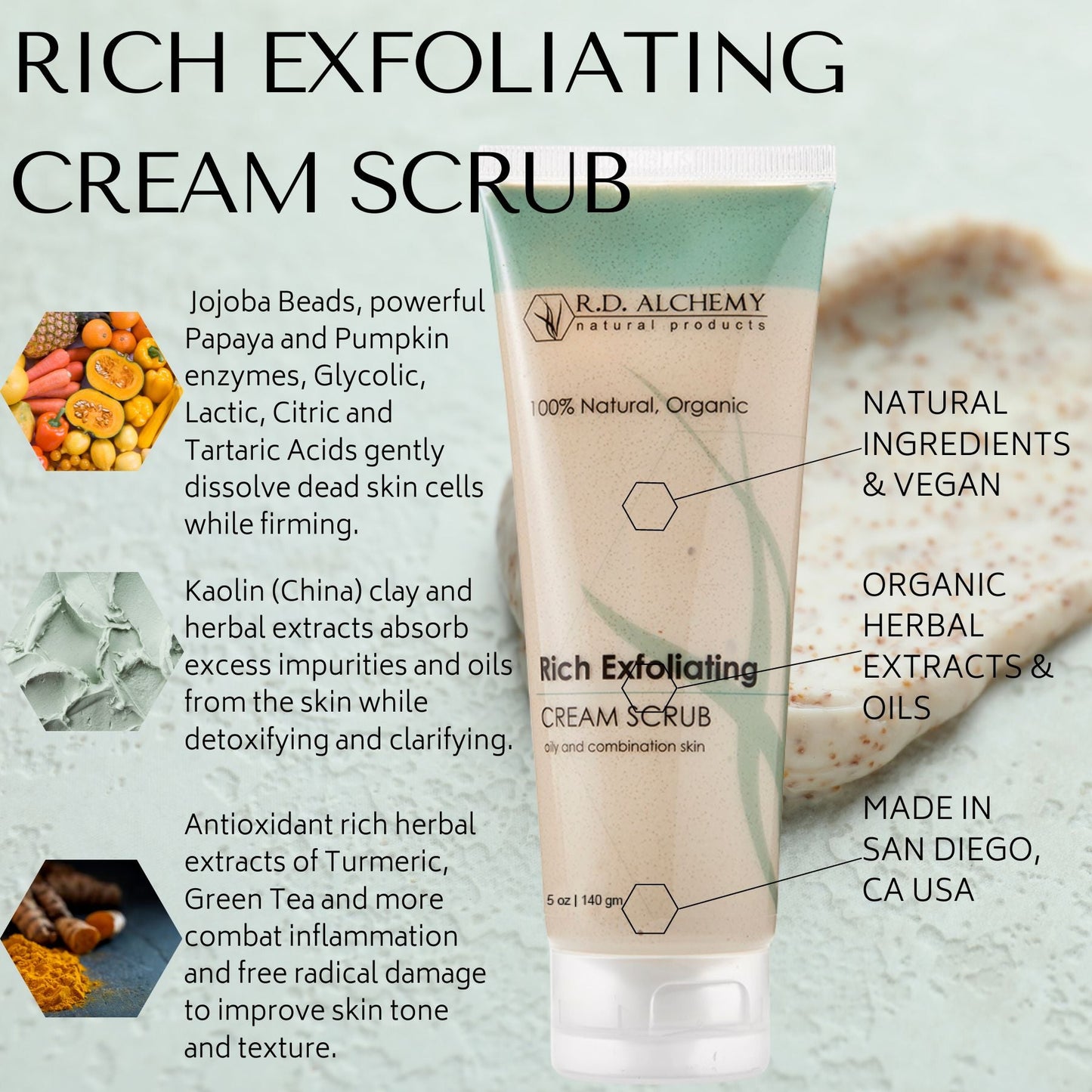 Rich Exfoliating Cream Scrub