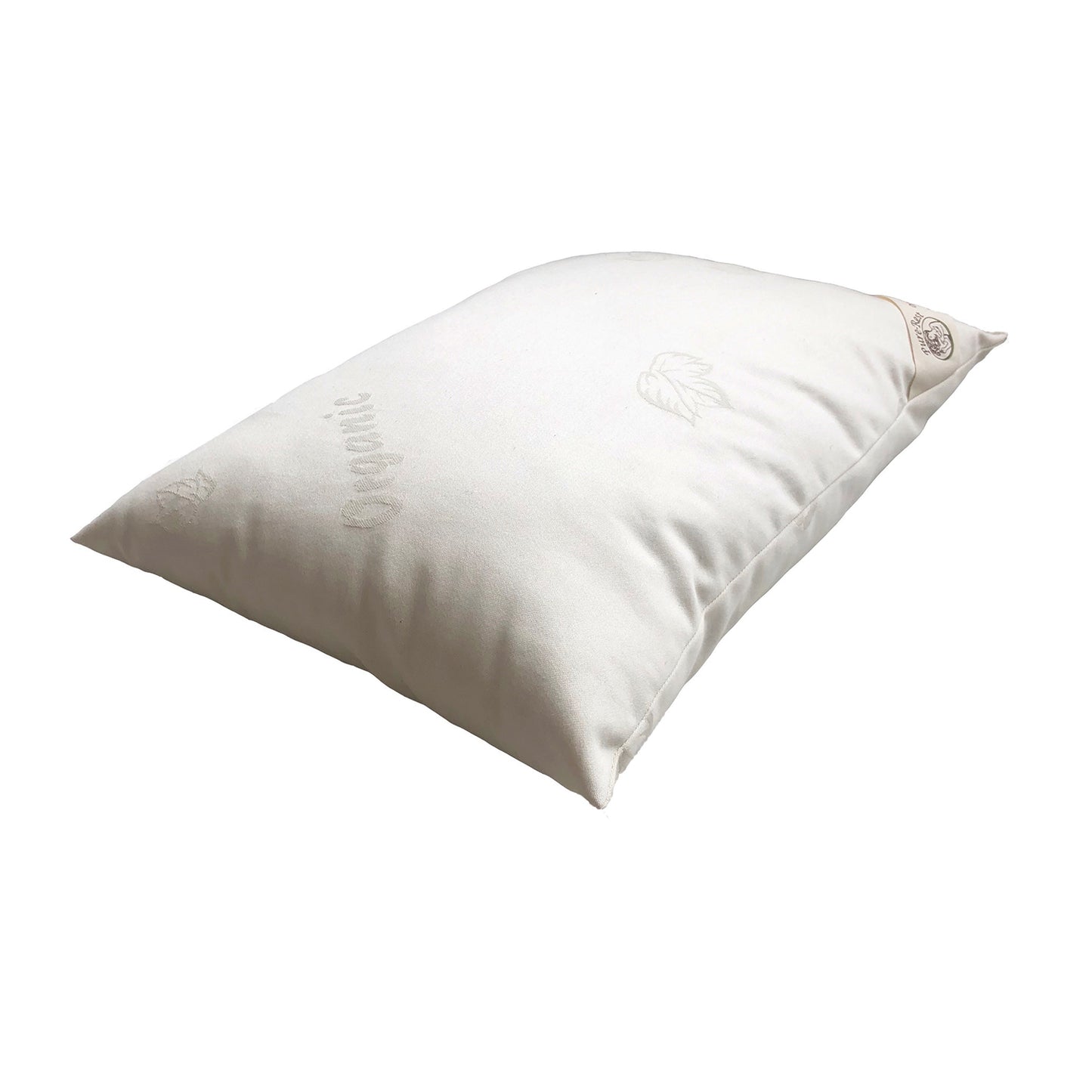 Kapok Filled Organic Cotton Pillow & Barrier Protector