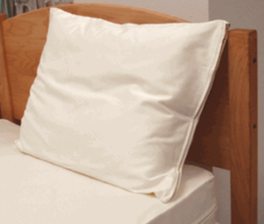 Organic Cotton Zipper "Barrier" Pillow Protector